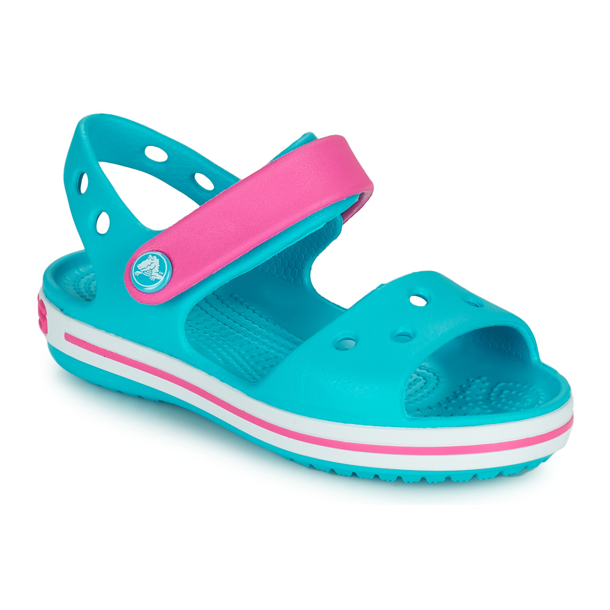 Sapatos Rapariga Sandálias Crocs CROCBAND SANDAL Azul
