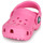 Sapatos Rapariga Tamancos Crocs CLASSIC CLOG K Rosa