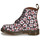 Sapatos Mulher Botas baixas Dr. Martens jadon 1460 PASCAL Preto / Branco / Vermelho