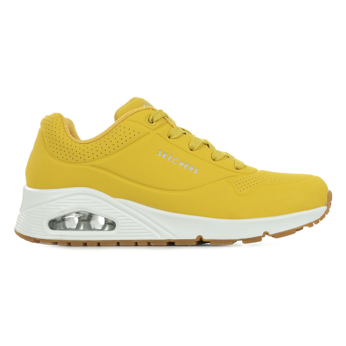 Sapatos Mulher Sapatilhas Skechers Uno Stand On Air Amarelo