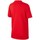 Textil Rapaz T-Shirt mangas curtas Nike JR Polska Breathe Football Vermelho