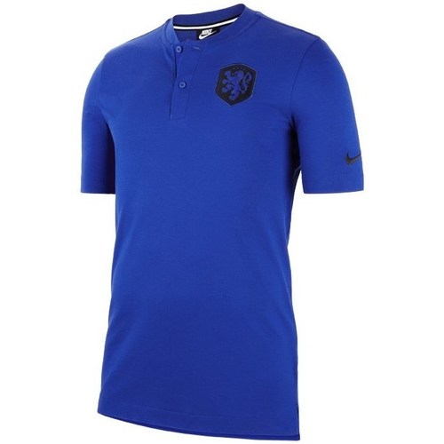 Textil Homem T-Shirt mangas curtas Nike Netherlands Modern Polo Azul
