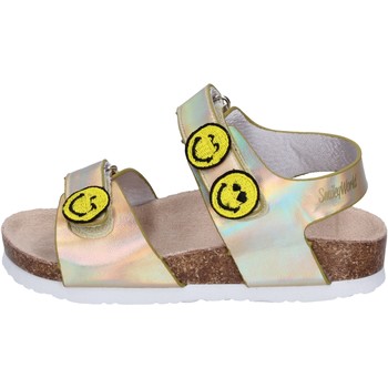 Sapatos Rapariga Sandálias Smiley BK511 Ouro
