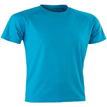 Textil Homem T-Shirt mangas curtas Spiro SR287 Azul-marinho