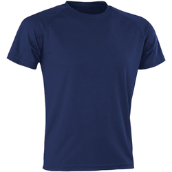 Textil Homem T-Shirt mangas curtas Spiro SR287 Marinha