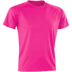 Textil Homem T-Shirt mangas curtas Spiro SR287 Flo Pink