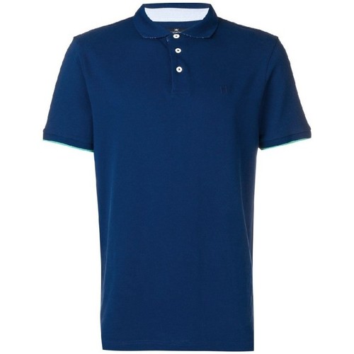 Textil Homem T-shirts e Pólos Hackett  Azul