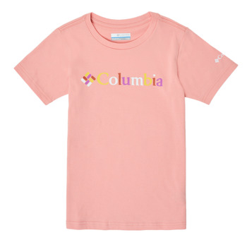 Textil Rapariga T-Shirt mangas curtas Columbia SWEET PINES GRAPHIC Rosa