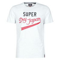 Textil Homem T-Shirt mangas curtas Superdry COLLEGIATE GRAPHIC TEE 185 Cinza
