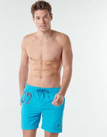 Textil Homem Fatos e shorts de banho Superdry WATERPOLO SWIM SHORT Azul