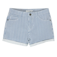 Textil Rapariga Shorts / Bermudas Deeluxe BILLIE Branco / Azul