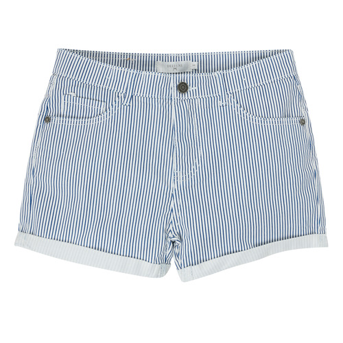 Textil Rapariga Shorts AND / Bermudas Deeluxe BILLIE Branco / Azul