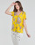 Textil Mulher T-Shirt mangas curtas Desigual LEMARK Amarelo