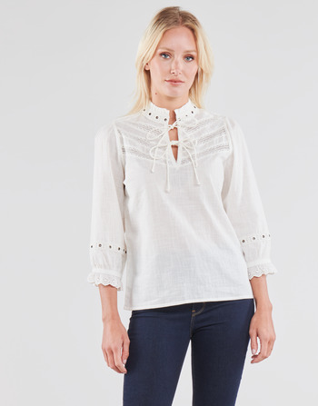 Textil Mulher Tops / Blusas Cream NITTY BLOUSE Bege