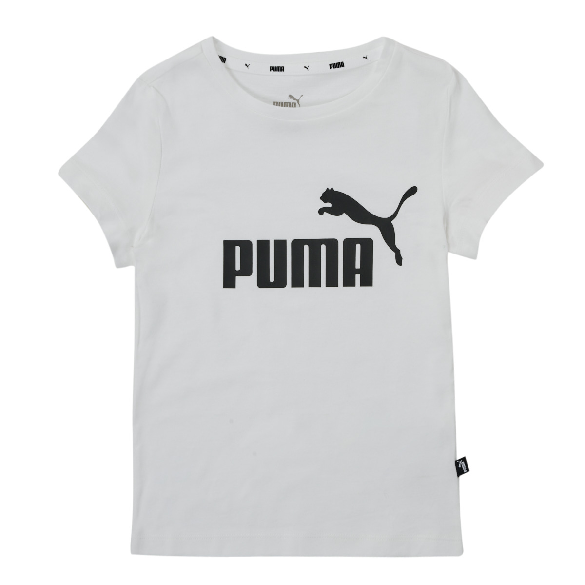 Textil Rapariga AMI and Active PUMA Drop a Multi-Part Sneaker and Apparel Collection ESS TEE Branco