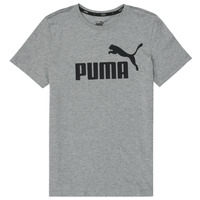 Textil Rapaz T-Shirt mangas curtas Puma ESSENTIAL LOGO TEE Cinza