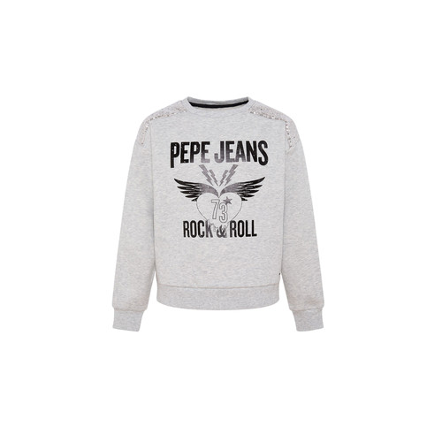 Textil Rapariga Sweats Pepe brands jeans LILY Cinza