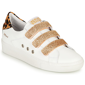 Sapatos Mulher Sapatilhas Semerdjian GARBIS Branco / Ouro