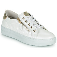 Sapatos Mulher Sapatilhas Dorking VIP Branco / Prata