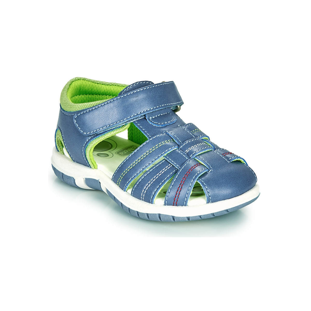 Sapatos Rapaz Sandálias Chicco FAUSTO Azul / Verde