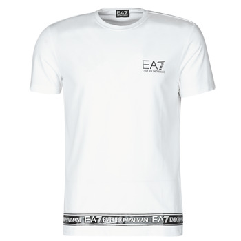 Textil Homem T-Shirt mangas curtas Emporio Armani EA7 3KPT05-PJ03Z-1100 Branco