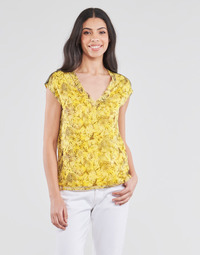 Textil Mulher Tops / Blusas One Step CALI Amarelo
