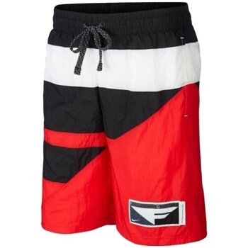 Textil Homem Calças curtas Nike Flight Short Preto, Vermelho, Branco