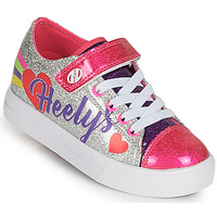 Sapatos Rapariga Sapatilhas com rodas Heelys SNAZZY X2 Prata / Multicolor