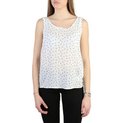 Textil Mulher Tops / Blusas Armani jeans - c5022_zb Branco