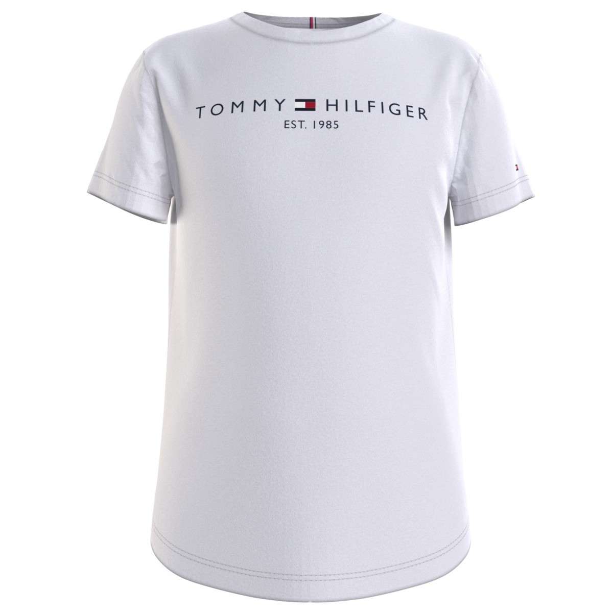 Textil Rapariga Tommy Jeans Hilfigher Varsity Tee S S KG0KG05242-YBR Branco
