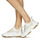 Sapatos Mulher Sapatilhas Steve Madden MATCH Branco / Bege