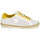Sapatos Mulher Alpargatas Pataugas PALOMA F2F Branco / Amarelo