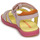 Sapatos Rapariga Sandálias Prada Portemonnaie Zip Around Schwarz Saffiano Leder Triangle 1M0506a Prada AITANA Rosa