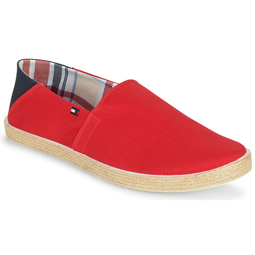 Sapatos Homem Alpargatas Shoes Tommy Hilfiger EASY SUMMER SLIP ON Vermelho