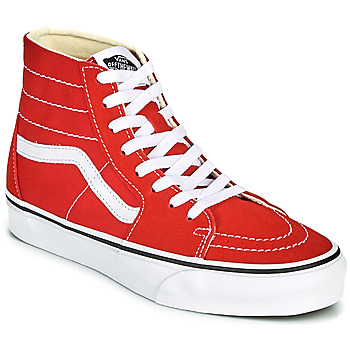 Sapatos Sapatilhas de cano-alto kleurvlakken Vans SK8 HI TAPERED Vermelho