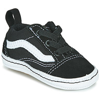Sapatos Criança Sapatilhas VN0A38FRVMF1 Vans OLD SKOOL CRIB Preto / Branco