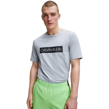 Textil Homem T-shirts e Pólos Calvin Klein Jeans 00GMT0K119 Cinza
