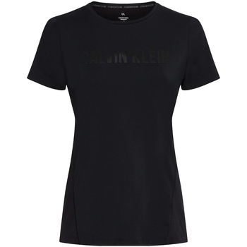 Textil Mulher T-shirts e Pólos Calvin Klein Jeans 00GWS0K195 Preto