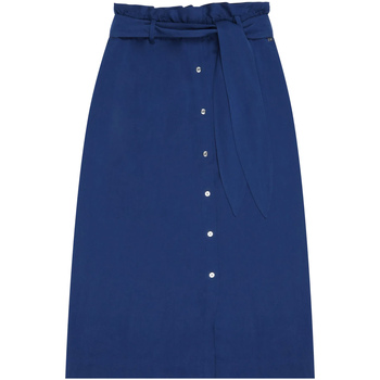 Textil Mulher Saias Βιώσιμη Calvin klein Logo Leggings K20K202103 Azul