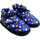 Sapatos Chinelos Nuvola. CI12-2566-02 Boot Home Printed 20 Teddy Azul