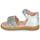 Sapatos Rapariga Sandálias Acebo's 1232-PLATA Prata