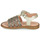 Sapatos Rapariga Sandálias Acebo's 5498GE-PLATINO-J Ouro