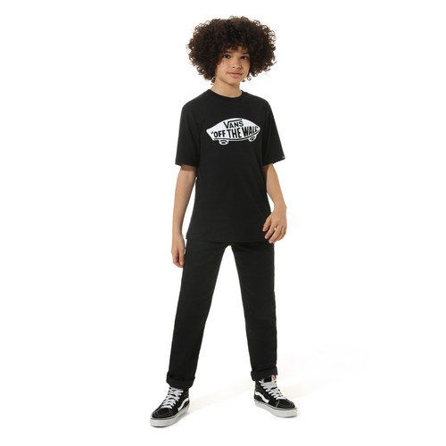 Textil Rapaz T-Shirt mangas curtas Vans VANS CLASSIC TEE Preto