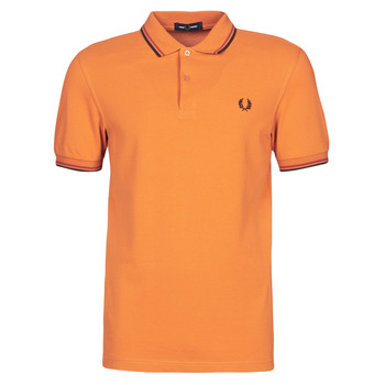 Textil Homem Polos mangas curta Fred Perry TWIN TIPPED FRED PERRY SHIRT Camel