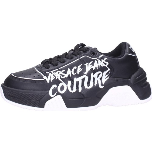 Sapatos Mulher Sapatilhas Versace and JEANS Couture  Preto