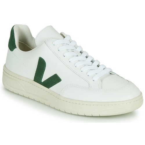 Sapatos Sapatilhas v10 Veja V-12 Branco / Verde