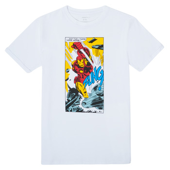 Textil Rapaz T-Shirt mangas curtas Name it MARVEL Branco