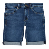 Textil Rapaz Shorts / Bermudas Teddy Smith SCOTTY 3 Azul / Escuro
