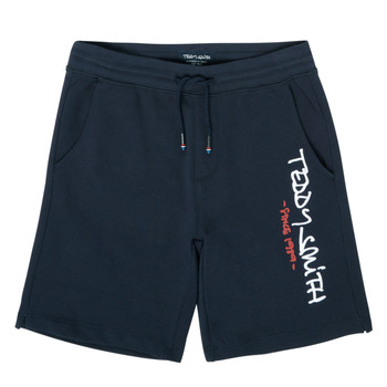 Textil Rapaz Shorts / Bermudas Teddy Smith S-MICKAEL Marinho