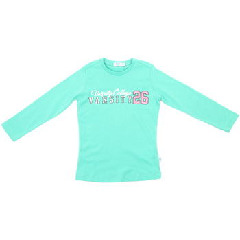 Textil Criança T-shirt mangas compridas Melby 70C5615 Verde